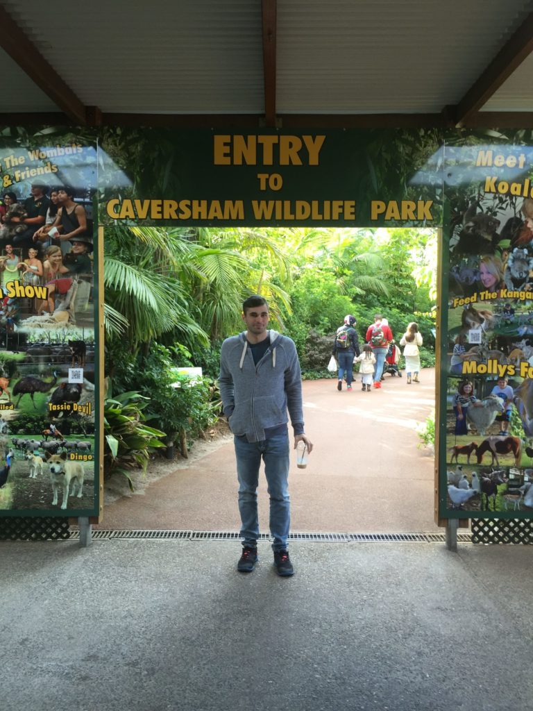 visiting Caversham wildlife park