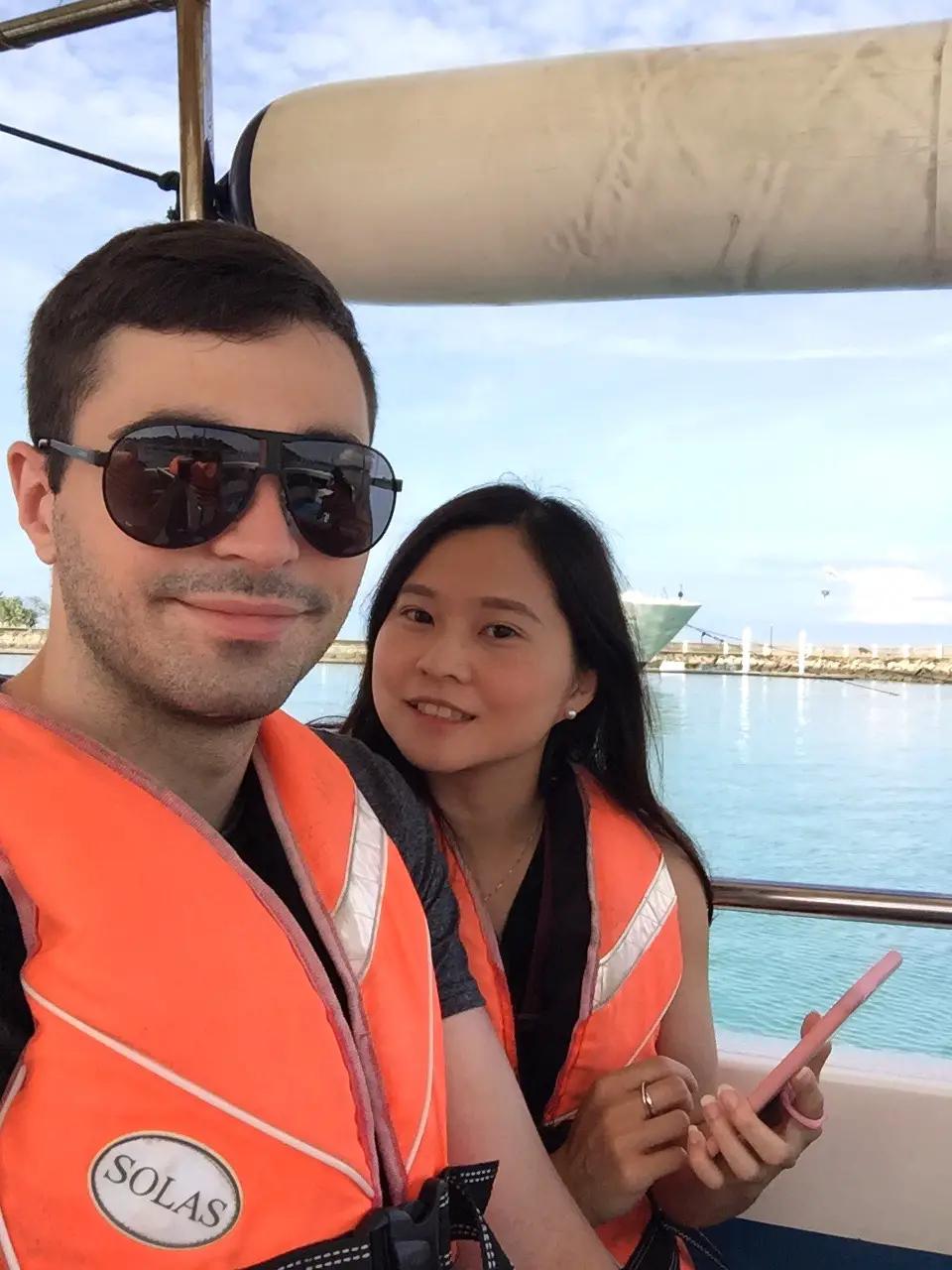 Kota Kinabalu to Sapi Island by boat