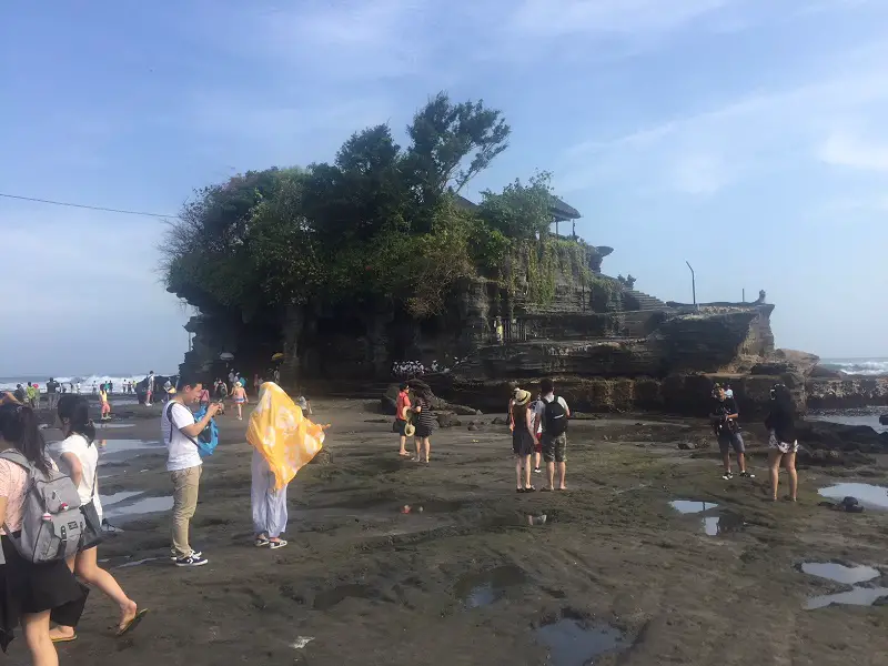 Bali Indonesia day trip to Tanah Lot
