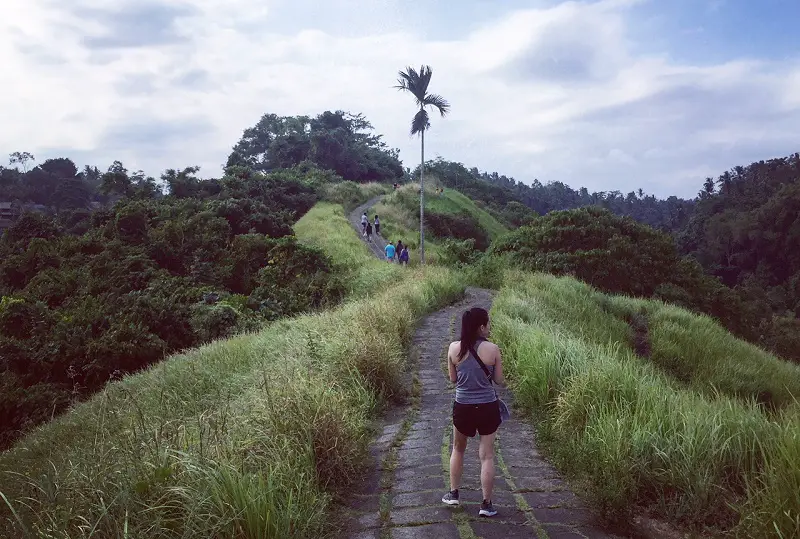Hiking in Bali Indonesia
