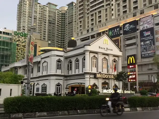 Cool McDonalds in Penang Malaysia