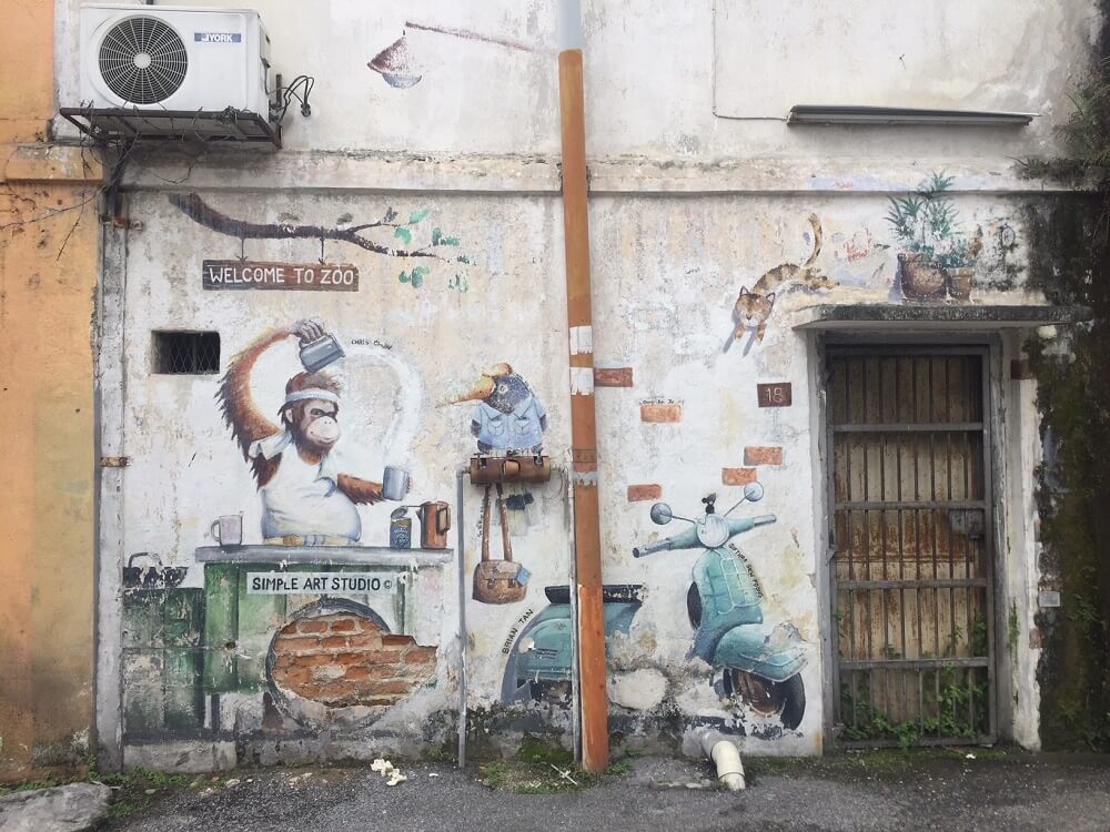 orangutan street art