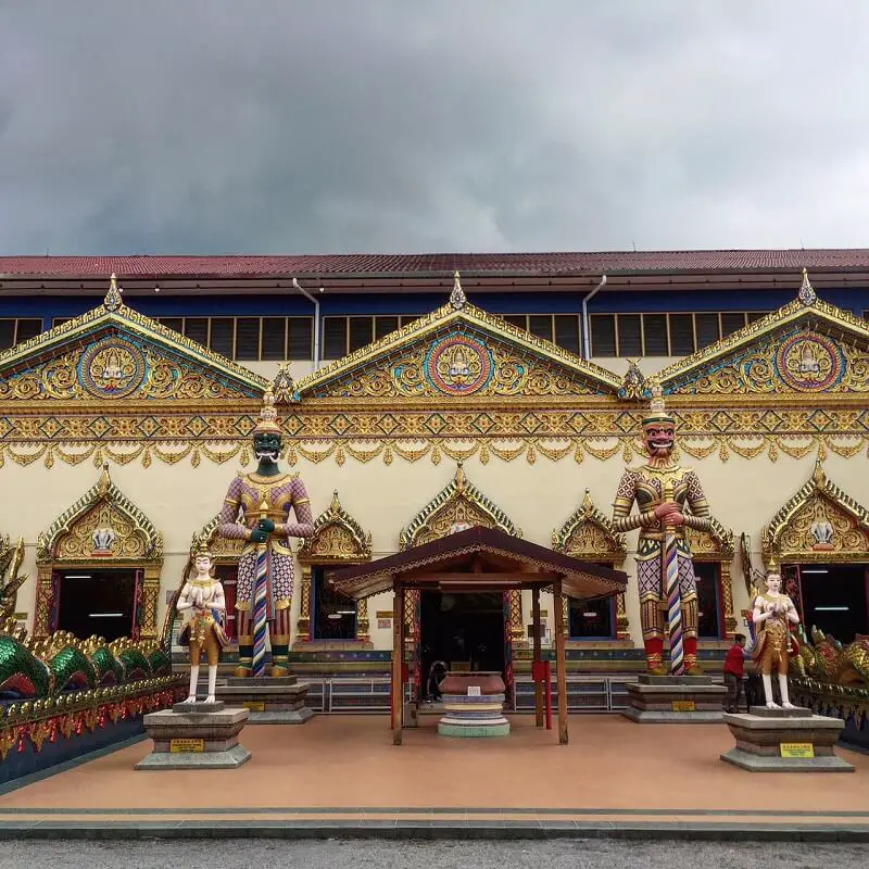 Thai Buddhist temple, Penang Malaysia 