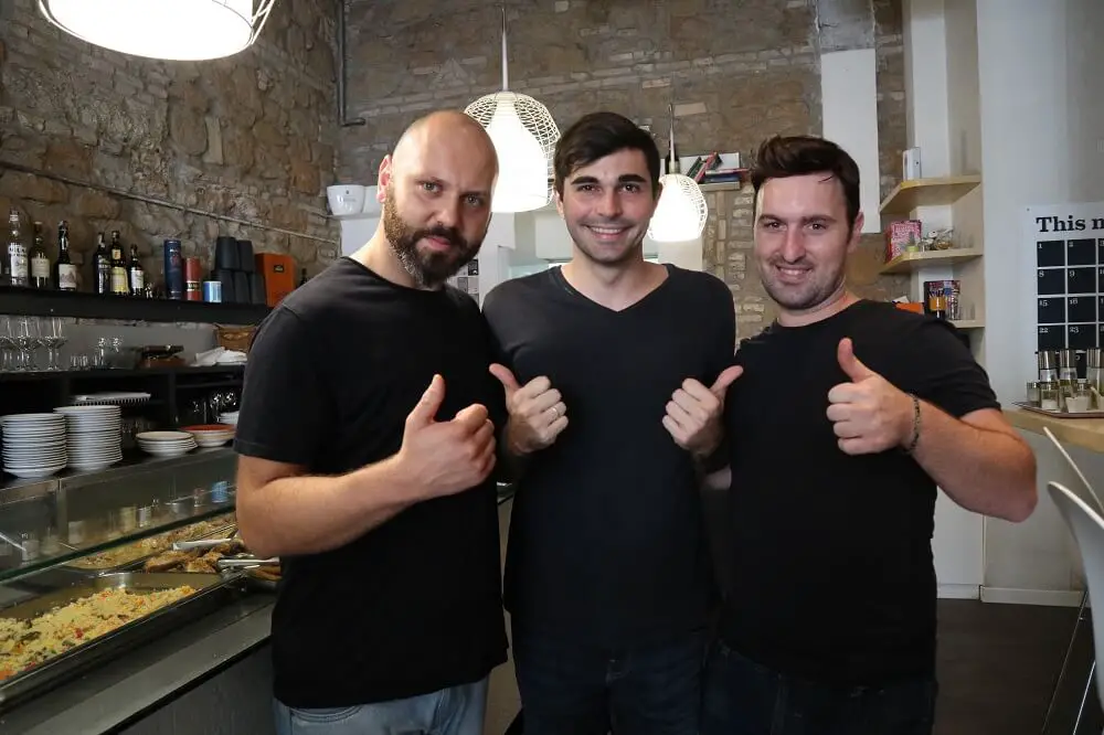 Making coffee in Rome with Triple